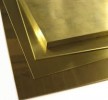 * Messing Plaat 200x400 mm.